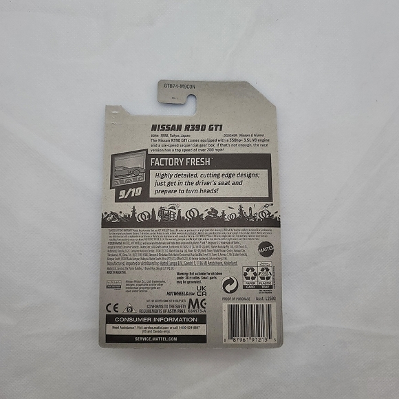 Hot Wheels Nissan R390 GT1 FACTORY FRESH - Picture 2 of 2